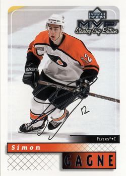 1999-00 Upper Deck MVP Stanley Cup Edition - Silver Script #133 Simon Gagne Front
