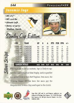 1999-00 Upper Deck MVP Stanley Cup Edition - Silver Script #146 Jaromir Jagr Back