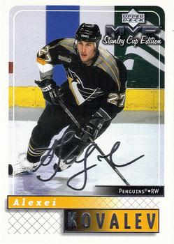 1999-00 Upper Deck MVP Stanley Cup Edition - Silver Script #147 Alexei Kovalev Front