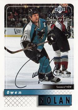 1999-00 Upper Deck MVP Stanley Cup Edition - Silver Script #153 Owen Nolan Front