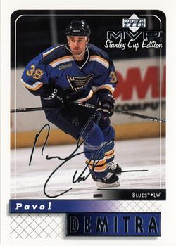 1999-00 Upper Deck MVP Stanley Cup Edition - Silver Script #160 Pavol Demitra Front