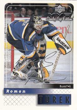 1999-00 Upper Deck MVP Stanley Cup Edition - Silver Script #162 Roman Turek Front