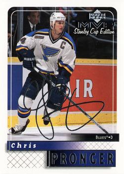 1999-00 Upper Deck MVP Stanley Cup Edition - Silver Script #163 Chris Pronger Front