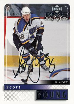 1999-00 Upper Deck MVP Stanley Cup Edition - Silver Script #166 Scott Young Front
