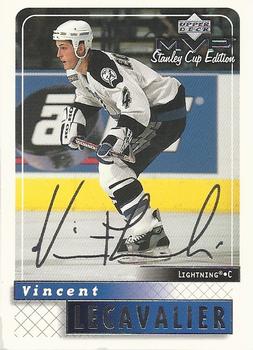 1999-00 Upper Deck MVP Stanley Cup Edition - Silver Script #167 Vincent Lecavalier Front