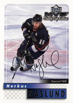1999-00 Upper Deck MVP Stanley Cup Edition - Silver Script #183 Markus Naslund Front
