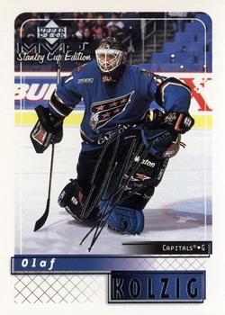 1999-00 Upper Deck MVP Stanley Cup Edition - Silver Script #189 Olaf Kolzig Front