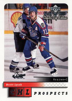1999-00 Upper Deck MVP Stanley Cup Edition - Silver Script #204 Brett Lysak Front