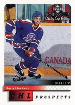 1999-00 Upper Deck MVP Stanley Cup Edition - Silver Script #209 Barret Jackman Front