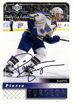 1999-00 Upper Deck MVP Stanley Cup Edition - Silver Script #161 Pierre Turgeon Front