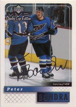 1999-00 Upper Deck MVP Stanley Cup Edition - Silver Script #188 Peter Bondra Front