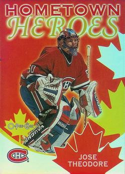 2002-03 O-Pee-Chee - Hometown Heroes Canada #HHC9 Jose Theodore Front