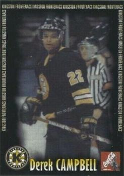 2000-01 Kingston Frontenacs (OHL) #2 Derek Campbell Front