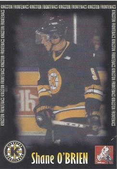 2000-01 Kingston Frontenacs (OHL) #14 Shane O'Brien Front