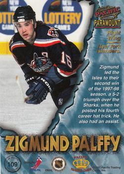 1997-98 Pacific Paramount - Copper #109 Zigmund Palffy Back