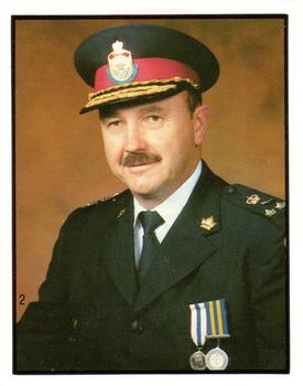 1985-86 Kitchener Rangers (OHL) Police #2 Harold Basse Front
