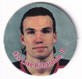 1994-95 POG Canada Games NHL Western Power #10 Luke Richardson Front