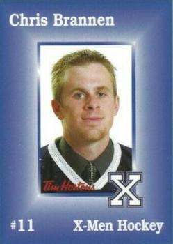 2003-04 St. Francis Xavier X-Men (NCAA) #24 Chris Brannen Front
