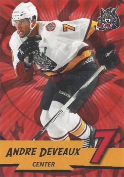 2010-11 Vienna Beef Chicago Wolves (AHL) #3 Andre Deveaux Front