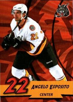 2010-11 Vienna Beef Chicago Wolves (AHL) #4 Angelo Esposito Front