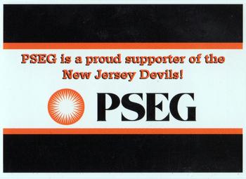 1999-00 PSEG New Jersey Devils #NNO PSEG Energy Front
