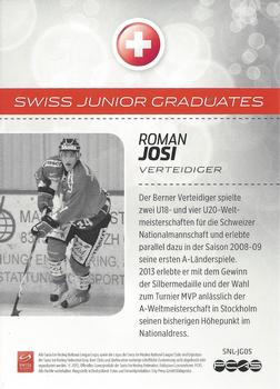 2013 PCAS Silver Series - Swiss Junior Graduates #SNL-SJ03 Roman Josi Back