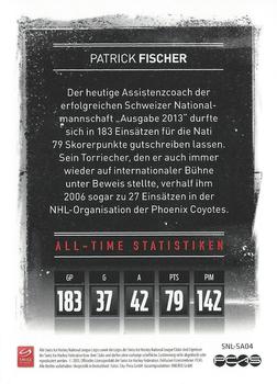 2013 PCAS Silver Series - Swiss Alumni #SNL-SA04 Patrick Fischer Back