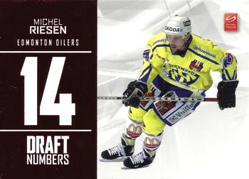2013 PCAS Silver Series - Draft Numbers #SNL-DN01 Michel Riesen Front