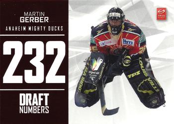 2013 PCAS Silver Series - Draft Numbers #SNL-DN14 Martin Gerber Front