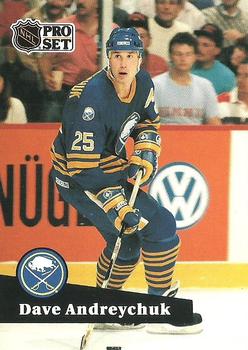 1991-92 Pro Set French #23 Dave Andreychuk Front