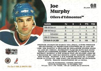 1991-92 Pro Set French #68 Joe Murphy Back