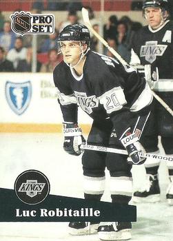 1991-92 Pro Set French #95 Luc Robitaille Front