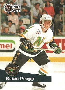 1991-92 Pro Set French #113 Brian Propp Front