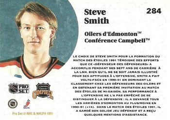 1991-92 Pro Set French #284 Steve Smith Back