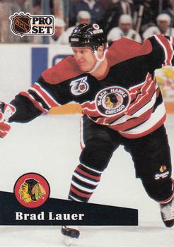 1991-92 Pro Set French #375 Brad Lauer Front