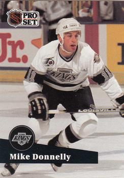 1991-92 Pro Set French #399 Mike Donnelly Front