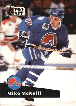1991-92 Pro Set French #467 Mike McNeill Front