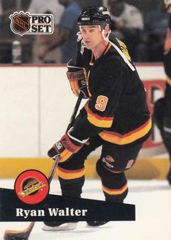 1991-92 Pro Set French #504 Ryan Walter Front