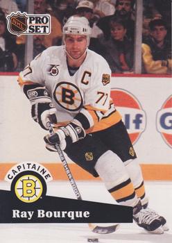 1991-92 Pro Set French #567 Ray Bourque Front