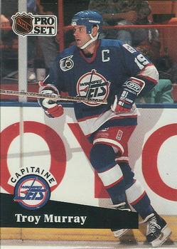1991-92 Pro Set French #588 Troy Murray Front