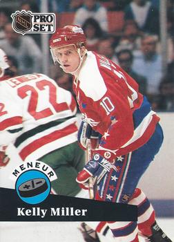 1991-92 Pro Set French #611 Kelly Miller Front