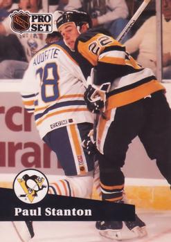 1991-92 Pro Set French #457 Paul Stanton Front