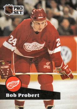 (CI) Bob Probert Hockey Card 1992-93 Upper Deck (base) 248 Bob  Probert : Everything Else