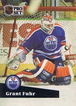 1991-92 Pro Set French #78 Grant Fuhr Front