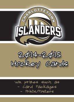 2014-15 Charlottetown Islanders (QMJHL) #1 Header / Checklist Front