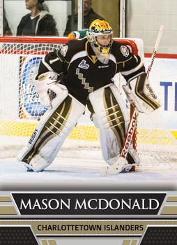 2014-15 Charlottetown Islanders (QMJHL) #2 Mason McDonald Front