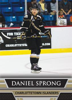 2014-15 Charlottetown Islanders (QMJHL) #8 Daniel Sprong Front