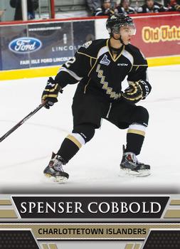 2014-15 Charlottetown Islanders (QMJHL) #9 Spenser Cobbold Front