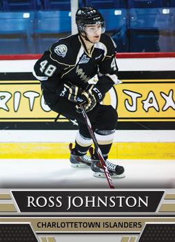 2014-15 Charlottetown Islanders (QMJHL) #22 Ross Johnston Front