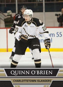 2014-15 Charlottetown Islanders (QMJHL) #24 Quinn O'Brien Front